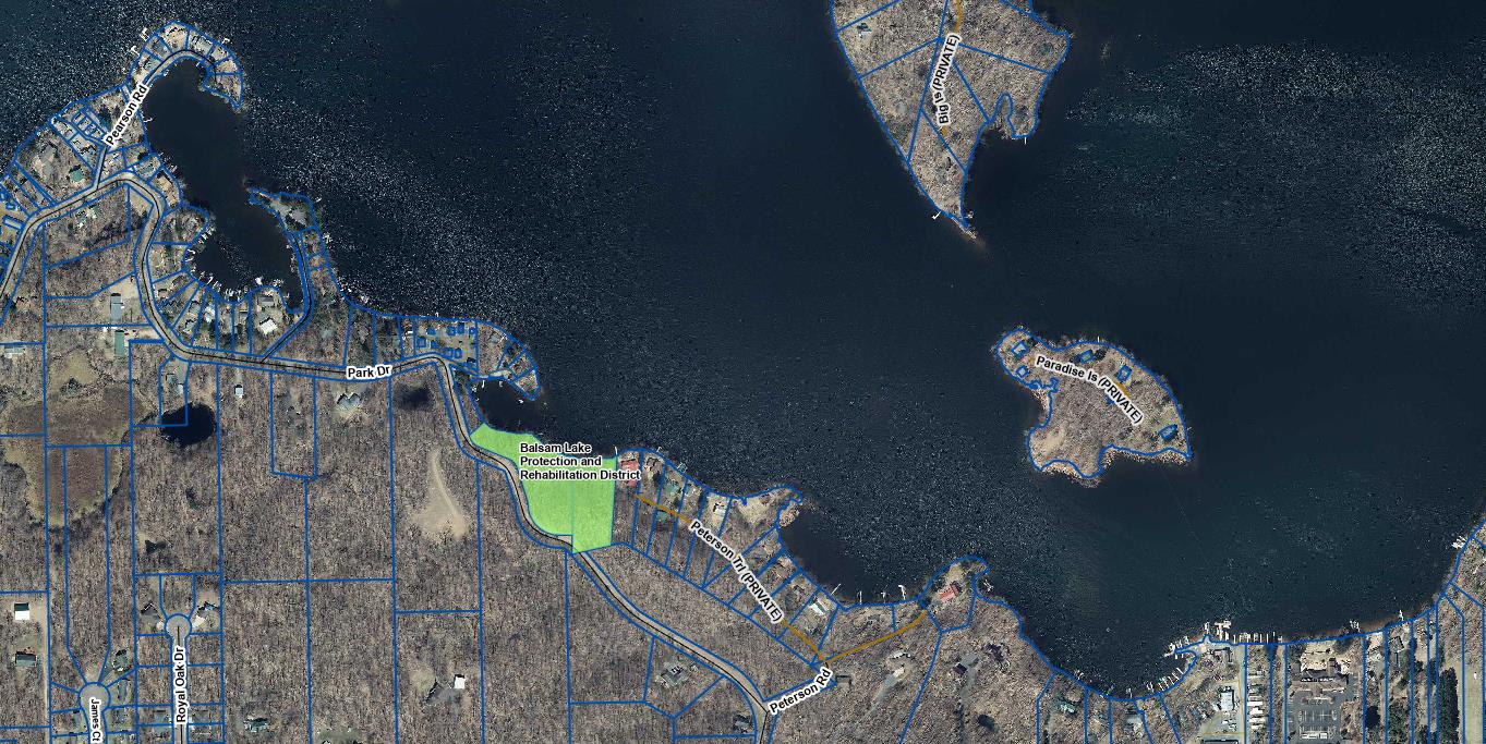 Bass Bay conservancy property Map